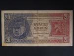 20 Kč 1926 serie J