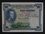 100 Pesetas 1936 prefix F, BNB. B512c, Pi. 69