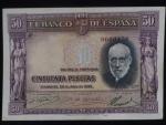 50 Pesetas 1938, BNB. B531a, Pi. 88