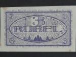 SSSR: Irkntsk - tábor vězeňských zajatců, 1/2, 1, 3 Rubles 1919, Ambr. 944-6