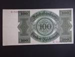 Německo, 100 RM 1924 série C, podtiskové písmeno B, Ba. D7