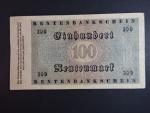 Německo, 100 Rtm1923 série A, platná na ČS území, Ro. 159, Ba. D17