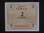 2 Lire 1943 Allied Military Currency, BNB. B602a, Pi. M11