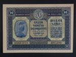 10 Lire 1918 Benátky - okupace Rakousko-Uherskem, BNB. B506a, Pi. M6