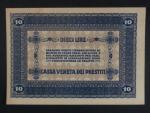 10 Lire 1918 Benátky - okupace Rakousko-Uherskem, BNB. B506a, Pi. M6