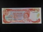 BELIZE, 5 Dollars 1st June 1980, BNB. B202a, Pi. 39