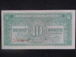 10 Kčs 1945 série P/J