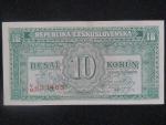 10 Kčs 1945 série V/M