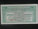 10 Kčs 1945 série V/P