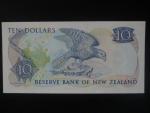 NOVÝ ZÉLAND, 10 Dollars 1989, BNB. B119c, Pi. 172