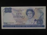 NOVÝ ZÉLAND, 10 Dollars 1981, BNB. B119a, Pi. 172