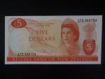 NOVÝ ZÉLAND, 5 Dollars 1977, BNB. B112d, Pi. 165