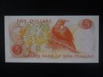 NOVÝ ZÉLAND, 5 Dollars 1977, BNB. B112d, Pi. 165