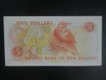 NOVÝ ZÉLAND, 5 Dollars 1989, BNB. B118c, Pi. 171