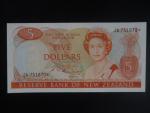 NOVÝ ZÉLAND, 5 Dollars 1981 replacement *, BNB. B118bz, Pi. 171