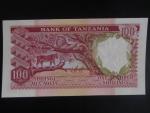 TANZANIE, 100 Schillings 1966 prefix T, BNB. B105b, Pi. 5