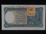 100 Ks 1940 II.vydání, kolkovaná série K 6, perf. SPECIMEN nahoře