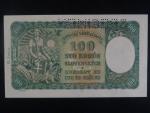 100 Ks 1940 II.vydání, kolkovaná série K 8, perf. SPECIMEN nahoře