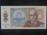 10 Kčs 1986 série J 04