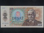 10 Kčs 1986 série J 07