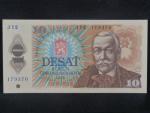 10 Kčs 1986 série J 12