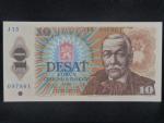 10 Kčs 1986 série J 15