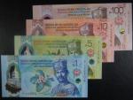BRUNEJ, 1,5,10,100 Dollars 2026, BNB. B306-310