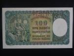 100 Ks 1940 I.vydání, série B 11, 1x perf. SPECIMEN nahoře