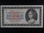 100 Kčs 1945 série N 32