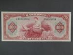 Vydání pro Západní zónu, 100 Deutsche Mark 1948 série L/A, Ros. 244, Grab. WBZ-8