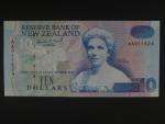 NOVÝ ZÉLAND, 10 Dollars 1994 AA, BNB. B129a, Pi. 182