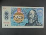 20 Kčs 1988 série H 60 vzácná vysoká série