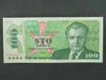 100 Kčs 1989 série A 15