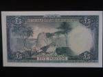 RHODESIE, 5 Pounds 1964, série F/1, BNB. B103a2, Pi. 26