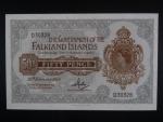 FALKLANDY, 50 Pence 1974, BNB. B215b, Pi. 10