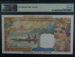 REUNION, 20 Nouveaux Francs 1971 (PMG 67) , BNB. 507b, Pi. 55b