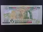 VÝCHODOKARIBSKÉ STÁTY, 5 Dollars 2008, BNB. B231a, Pi. 47