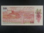 50 Kčs 1987 série F 22, sériové čísla blíž u sebe