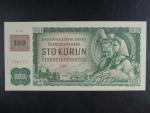 100 Kč 1961/1993 série G 39, kolek, I.vydání, číslovač 2d