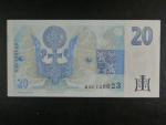 20 Kč 1994 série B 36 proužek vlevo