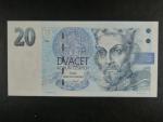 20 Kč 1994 série B 36 proužek vlevo