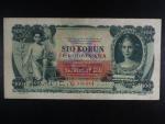 100 Ks 1931/1940 s přetiskem série Lb, II.vydání, 2x SPECIMEN dole