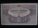 10 Kč 1927 série N 208