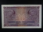 10 Kč 1927 série B 029, perf. SPECIMEN