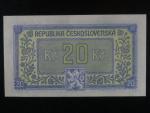 20 Kčs 1945 série HV