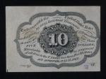 USA, 10 Cents 1862, Pi. 98c