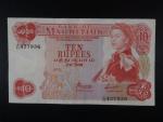MAURITIUS, 10 Rupees 1967, série A63, BNB. B402c, Pi. 31