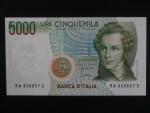 5000 Lire 1985, podpis Ciampi/Stevani, BNB. B461a, Pi. 111a