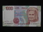 1000 Lire 1990, podpis Fazio/Amici, BNB. B465c, Pi. 114c