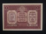 1 Lire 1918 Benátky - okupace R-U, var. číslovače (b), BNB. B504b, Pi. M4